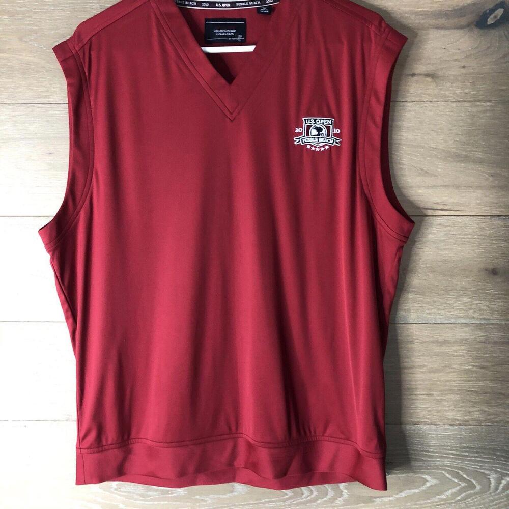 2010 US Open Championship Collection Vest by Ashworth Men’s Medium
